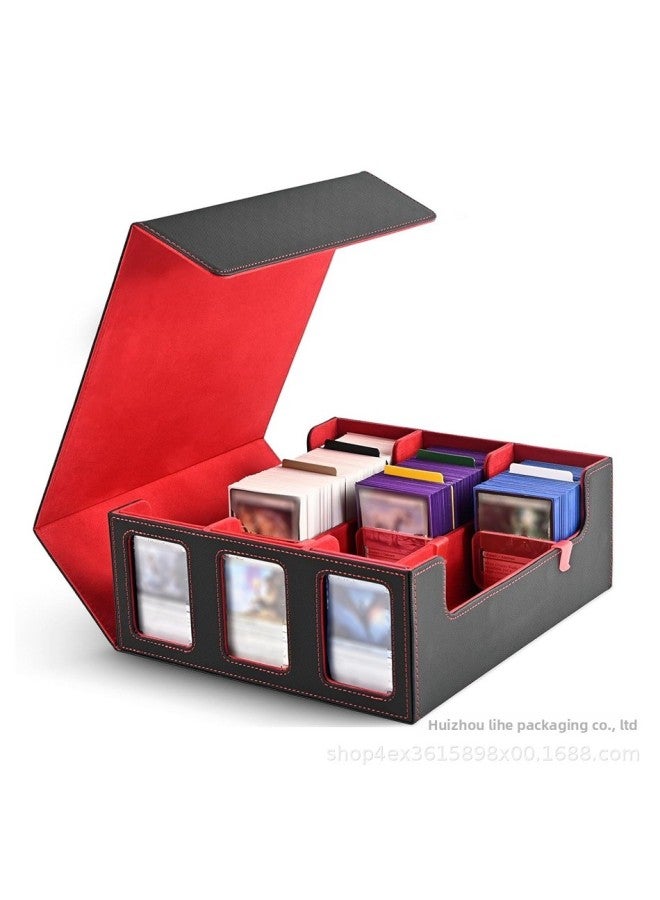 Set Card Exchange Separator Label Card Holder Large Capacity Storage Box Magic Party Sports Card 3000 Card Holder Deck Box